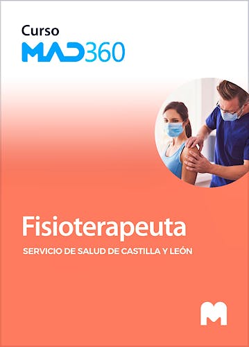 Portada del libro 2000000032474 Curso MAD360 Fisioterapeuta Servicio de Salud de Castilla y León (SACYL) Online + 5 libros impresos