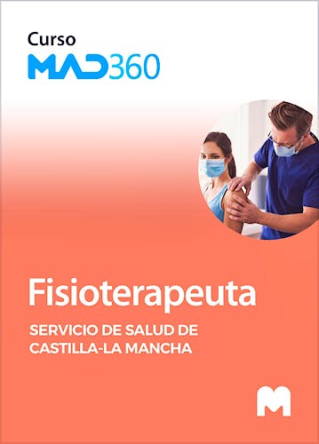 Portada del libro 2000000035390 Curso MAD360 Fisioterapeuta Servicio de Salud de Castilla-La Mancha (SESCAM) Online + 5 libros Impresos