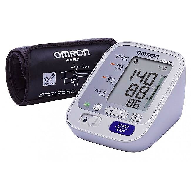 Tensiómetro de Brazo OMRON M3 Comfort con Manguito OMRON Intelli Wrap