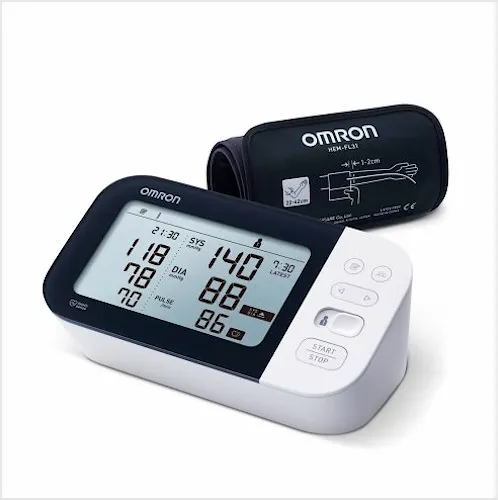 Tensiómetro de Brazo OMRON M7 Intelli IT con Manguito OMRON Intelli Wrap