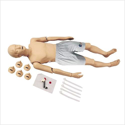 Maniquí de Adulto para Resucitación Cardiopulmonar con Controlador Luminoso