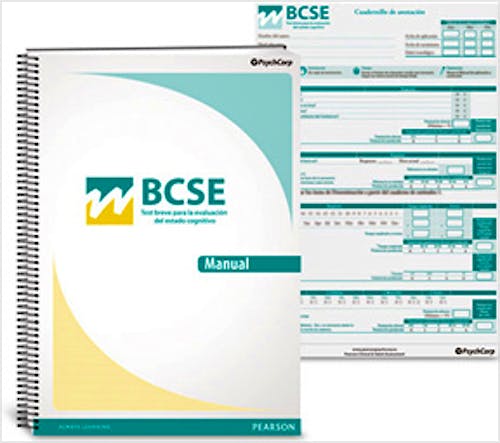 Portada del libro 8435085115097 BCSE. Test Breve para la Evaluación del Estado Cognitivo. Juego Completo