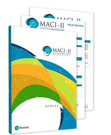 Portada del libro 8435085129568 Maci-Ii,  Inventario Clínico para Adolescentes de Millon - Juego Completo Aplicación Digital