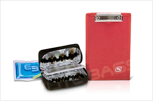 Bolsa de Emergencias para Soporte Vital Básico Modelo Extreme's EB02.008, Color Rojo