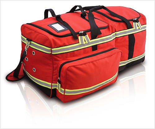Bolsa Bomberos Transporte Equipo Protección Individual Modelo ATTACK'S EB05.001. Poliéster