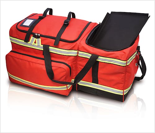 Bolsa Bomberos Transporte Equipo Protección Individual Modelo ATTACK'S EB05.001. Poliéster
