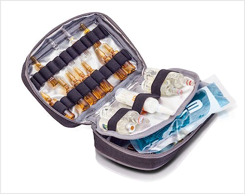 Bolsa Deportiva Sanitaria de Poliéster Negro Modelo PANDA MEDIC EB06.007