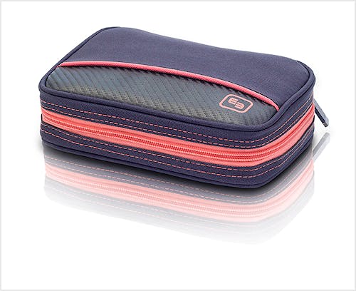 Bolsa Sanitaria Ligera de Poliéster Gris-Salmón Modelo GP's EB06.010