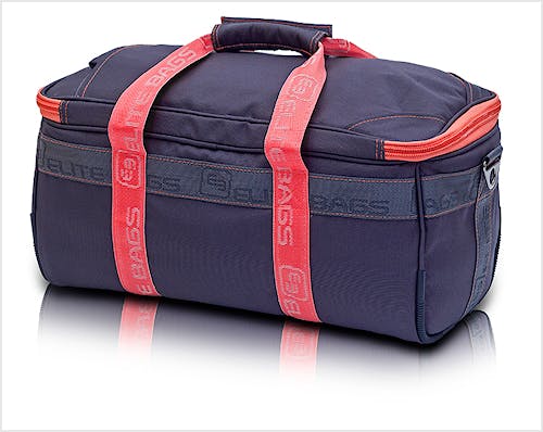 Bolsa Sanitaria Ligera de Poliéster Gris-Salmón Modelo GP's EB06.010