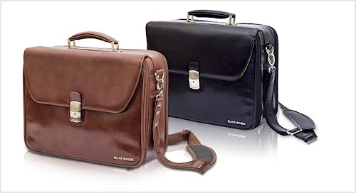 Maletin Medico de Piel Marron Modelo Doctor's EB12.004