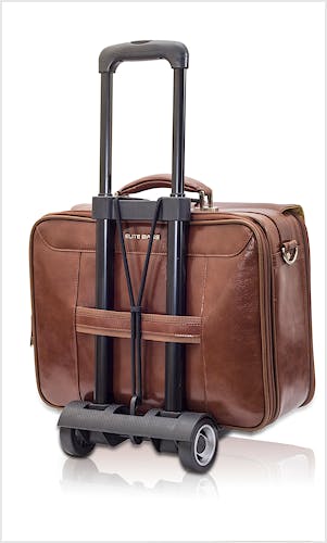 Maletin Medico de Piel Marron Modelo Doctor's EB12.004