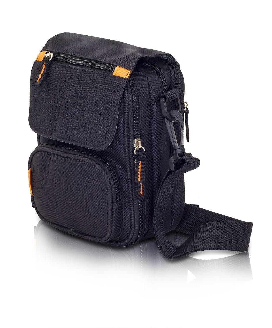 Bandolera Isotérmica para el Kit del Diabético de Poliéster Negro Modelo Fit's EB14.005