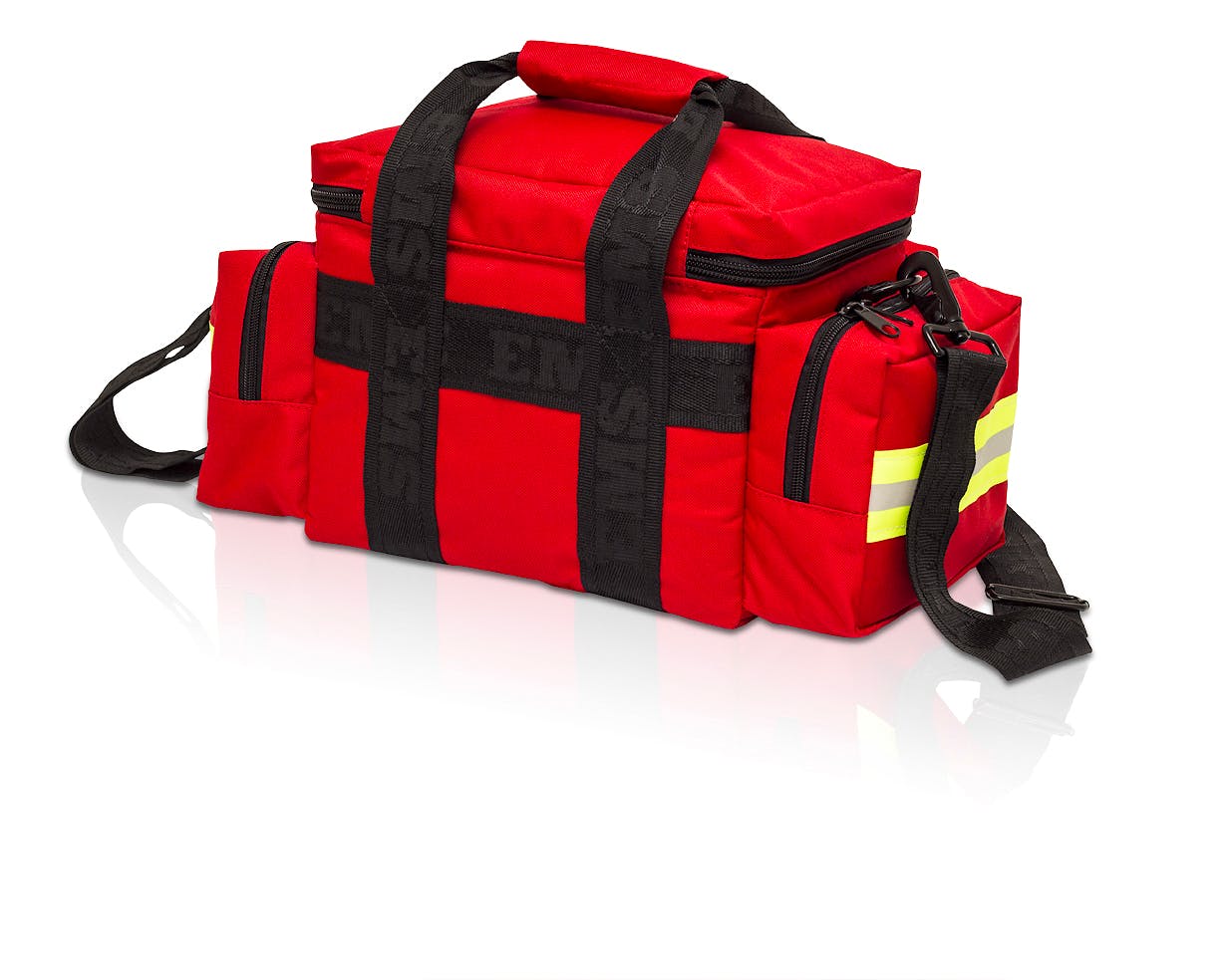 Bolsa Ligera Emergencias de Loneta Roja Modelo EM13.001