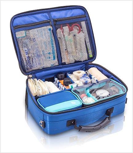 Maletín de Enfermería de Poliéster Azul Marino Modelo Community's EB01.008
