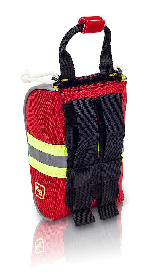 Botiquín Individual Ultracompacto Molle de Poliamida Rojo Modelo COMPACT'S EB02.030