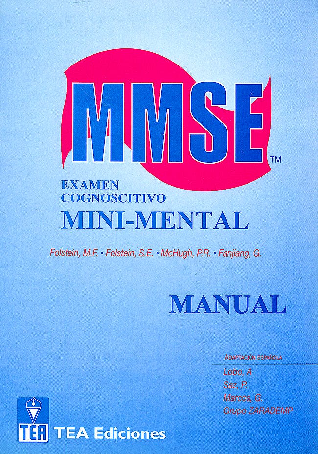 Portada del libro 9780062078070 MMSE. Examen Cognoscitivo Mini-Mental. Hojas de Anotacion (25 Unidades)