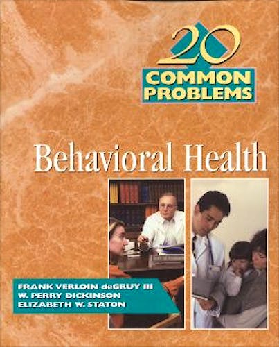 Portada del libro 9780070164383 20 Common Problems Behavioral Health