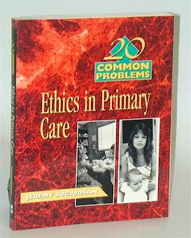 Portada del libro 9780070633698 20 Common Problems Ethics in Primary Care