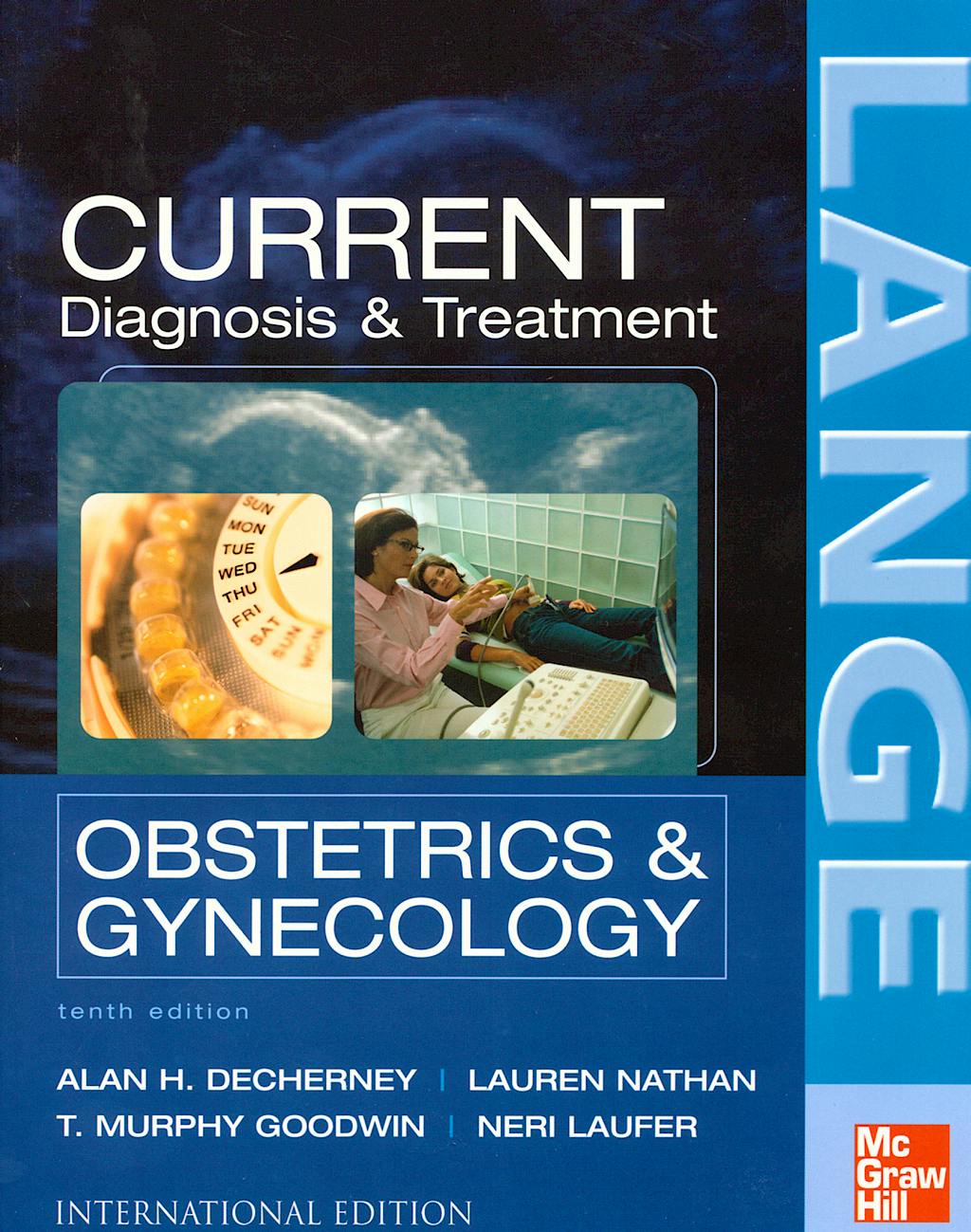 Current Diagnosis And Treatment Obstetrics And Gynecology. Lange ...