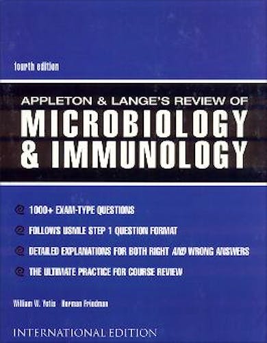 Portada del libro 9780071123686 Appleton & Lange´s Review of Microbiology & Immunology
