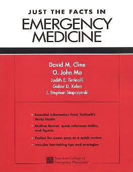 Portada del libro 9780071345491 Just the Facts in Emergency Medicine