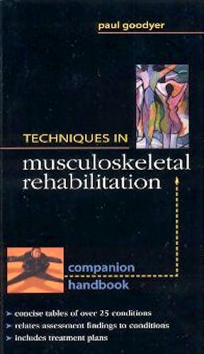 Portada del libro 9780071354974 Techniques in Musculoskeletal Rehabilitation. Companion Handbook