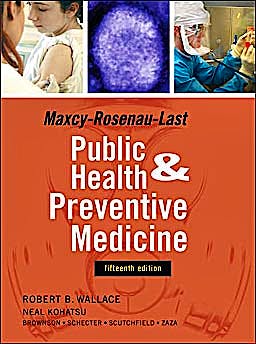 Portada del libro 9780071441988 Maxcy-Rosenau-Last Public Health and Preventive Medicine