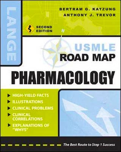 Portada del libro 9780071445818 Pharmacology Usmle Road Map. Lange