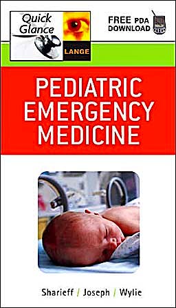 Portada del libro 9780071452328 Pediatric Emergency Medicine Quick Glance (Lange Quick Glance)