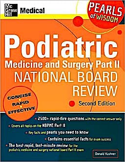 Podiatric Medicine and Surgery Part II National Board Review: 9780071464482: Kushner, D. | axon.es