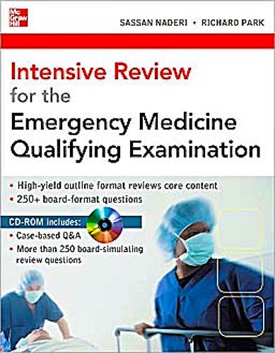 Portada del libro 9780071502801 Intensive Review for the Emergency Medicine Qualifying Examination
