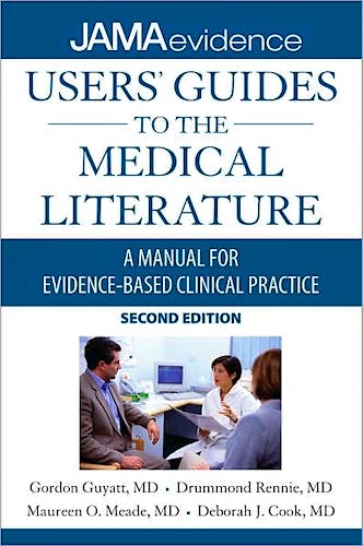Portada del libro 9780071590341 Jama Evidence: Users’ Guides to the Medical Literature. a Manual for Evidence-Based Clinical Practice