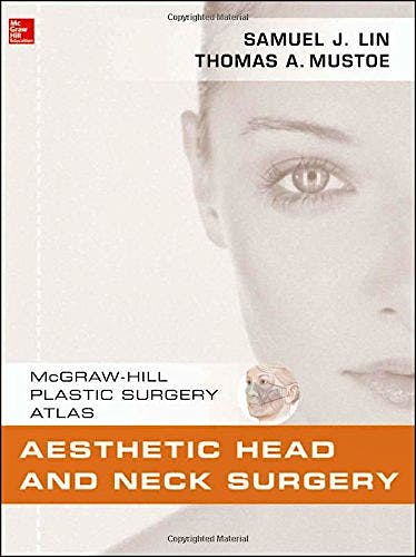 Portada del libro 9780071597715 Aesthetic Head and Neck Surgery