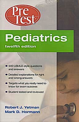 Portada del libro 9780071597906 Pediatrics. Pre Test