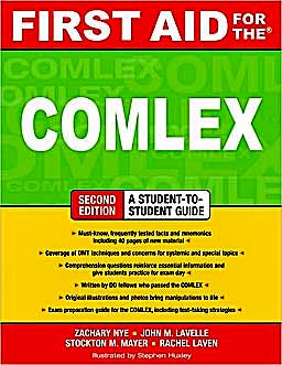 Portada del libro 9780071600255 First Aid for the Comlex