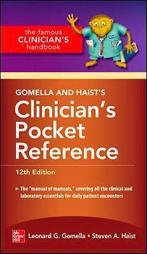 Portada del libro 9780071602822 GOMELLA and HAIST's Clinician's Pocket Reference