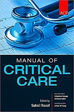 Portada del libro 9780071605656 ACP Manual of Critical Care