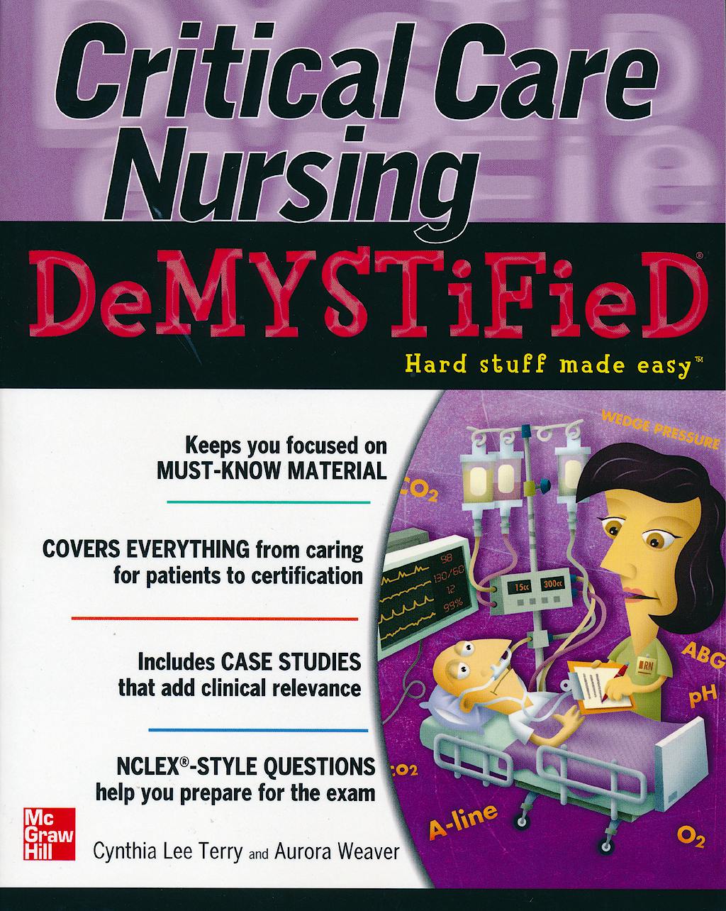 Portada del libro 9780071606387 Critical Care Nursing Demystified