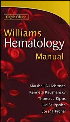Portada del libro 9780071622424 Williams Manual of Hematology