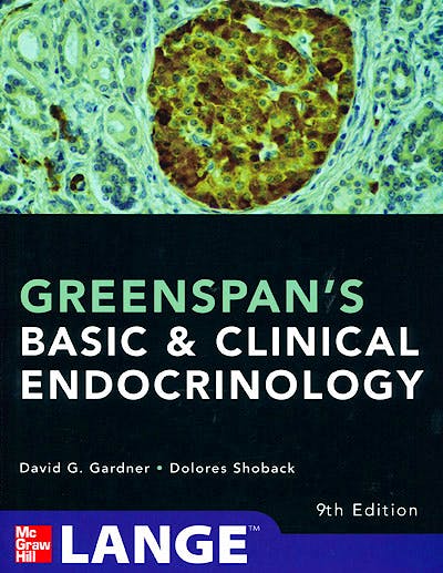 Portada del libro 9780071622431 Greenspan's Basic and Clinical Endocrinology. Lange