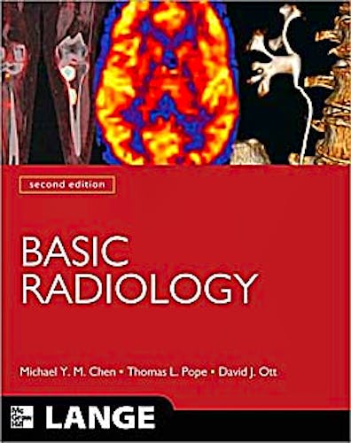 Portada del libro 9780071627085 Basic Radiology. Lange