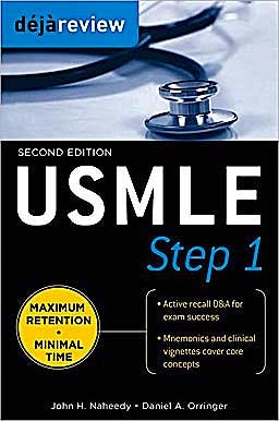 Portada del libro 9780071627184 Deja Review Usmle Step 1