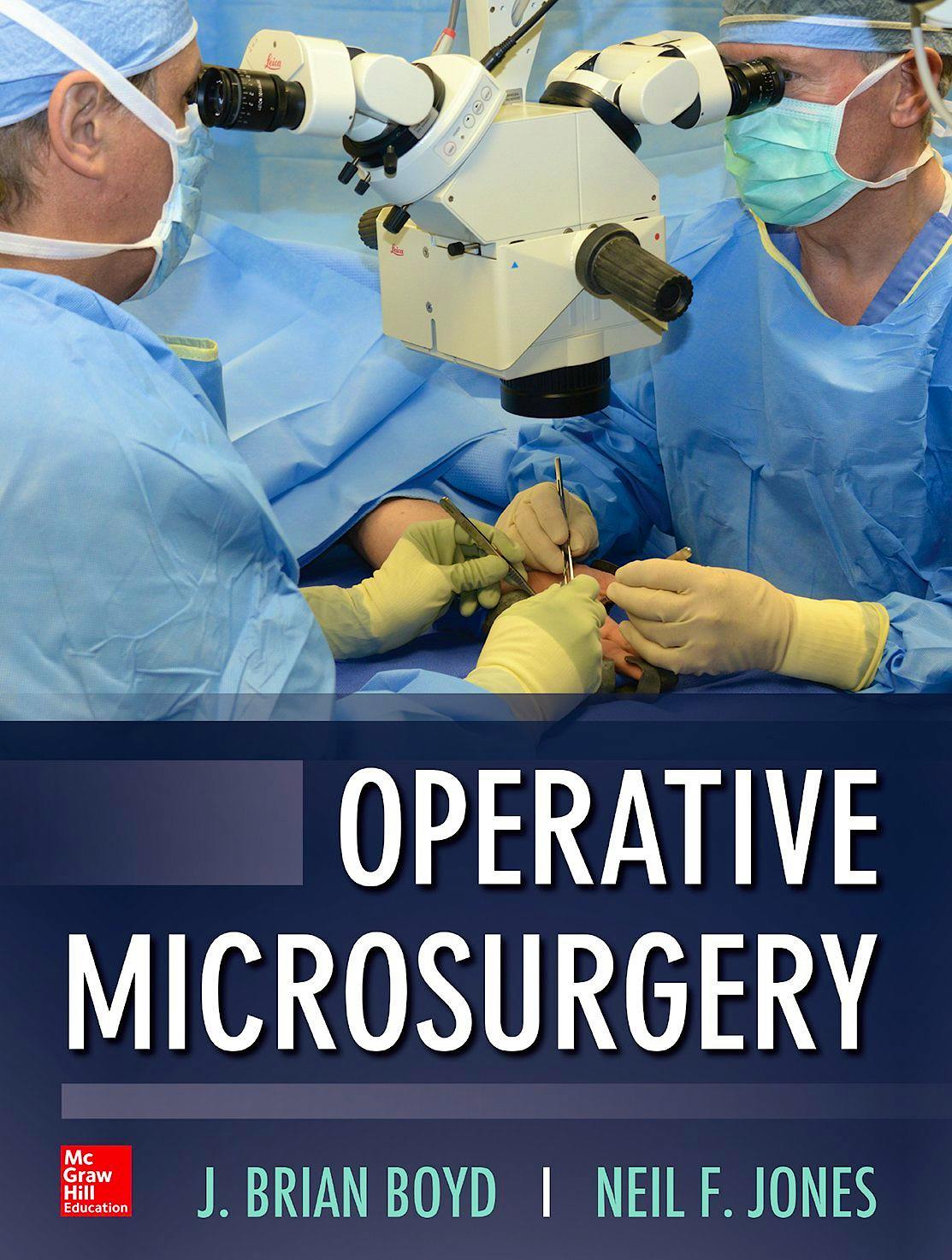 Portada del libro 9780071745581 Operative Microsurgery
