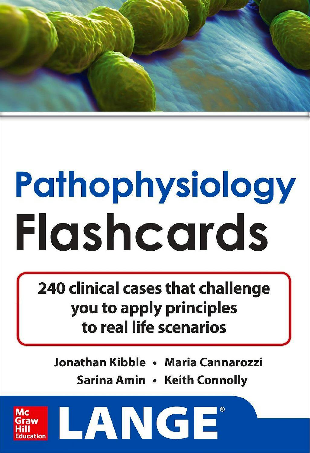 Portada del libro 9780071767408 Pathophysiology Flash Cards