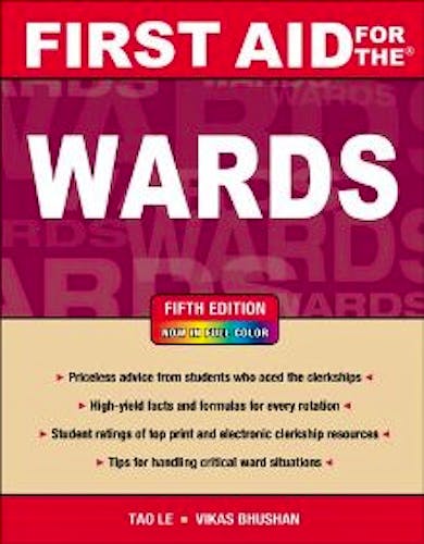 Portada del libro 9780071768511 First Aid for the Wards