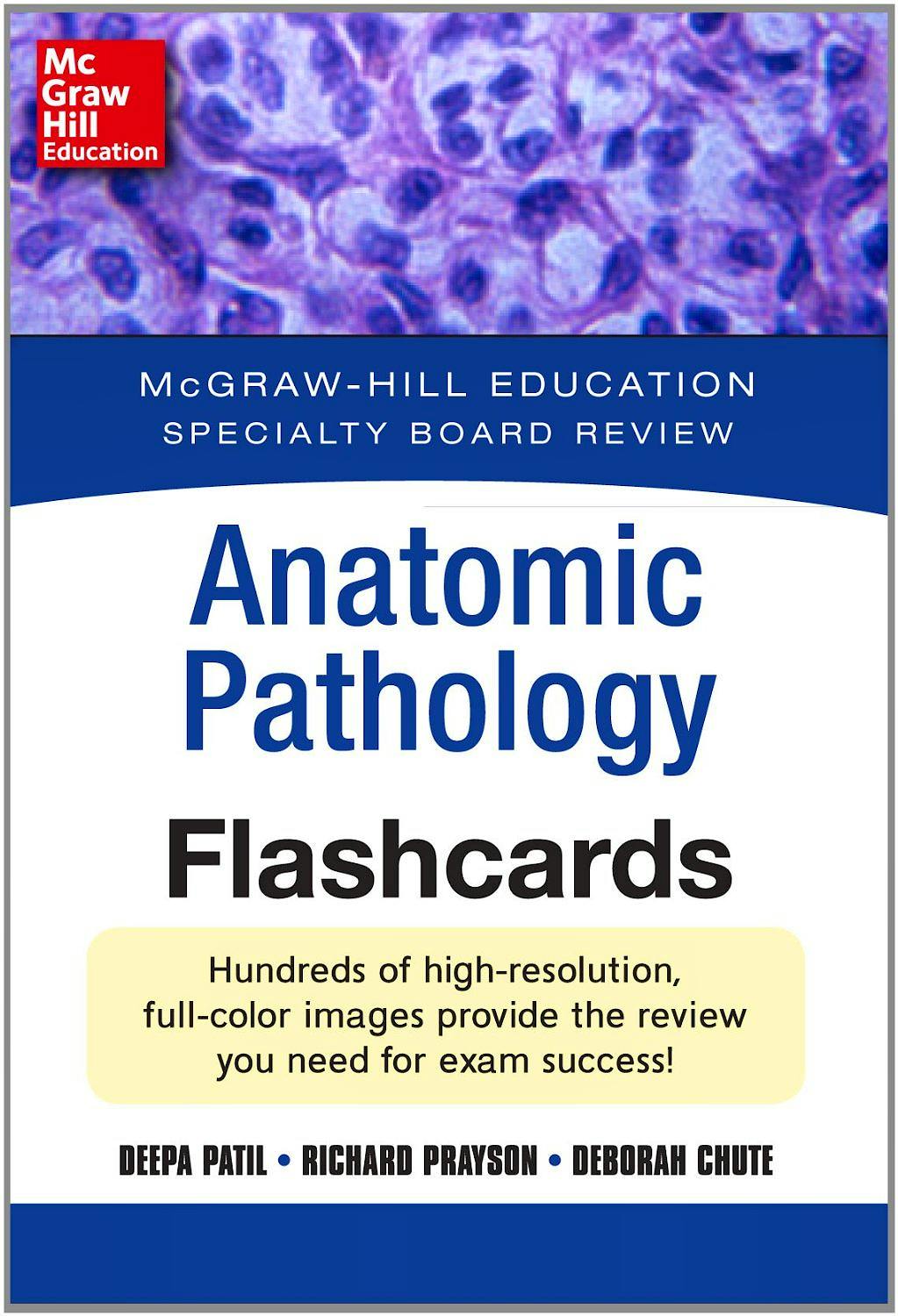 Portada del libro 9780071796880 McGraw-Hill Specialty Board Review: Anatomic Pathology Flashcards