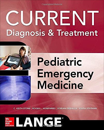 Portada del libro 9780071799454 Current Diagnosis and Treatment Pediatric Emergency Medicine. Lange
