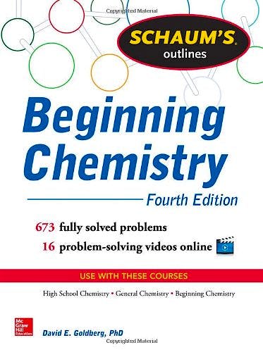 Portada del libro 9780071811347 Schaum's Outline of Beginning Chemistry