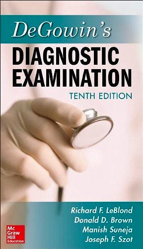 Portada del libro 9780071814478 Degowin's Diagnostic Examination