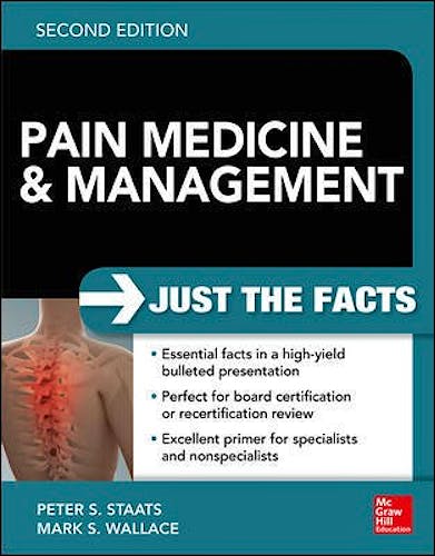 Portada del libro 9780071817455 Pain Medicine and Management: Just the Facts